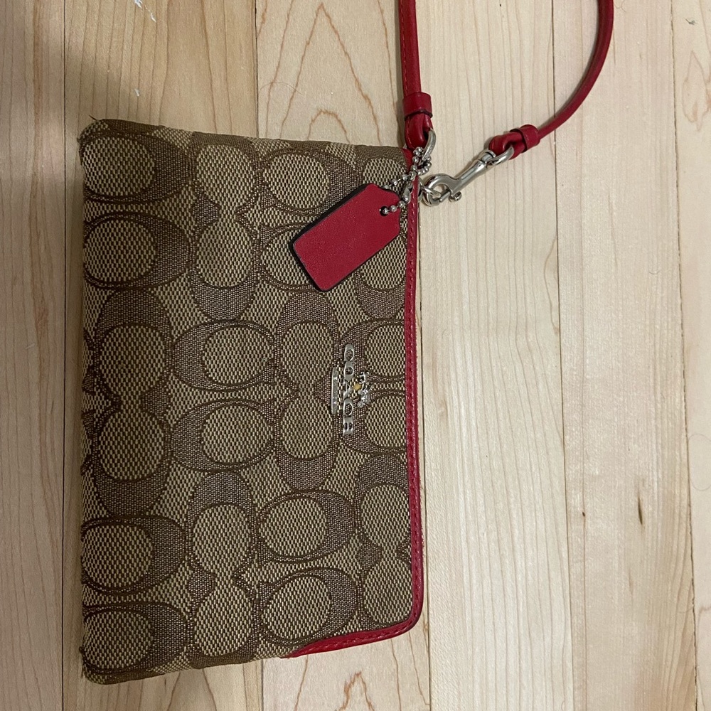 Authentic Coach Wristlet